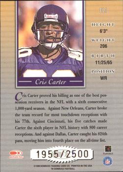 1999 Donruss #EL1 Cris Carter Elite Inserts #/2500