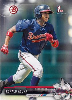 2017 Bowman #BP127 Ronald Acuna Prospects PSA 10