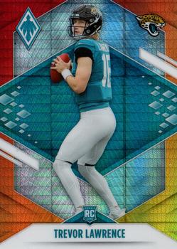 2021 Panini Phoenix #101 Trevor Lawrence Fire Burst PSA 9