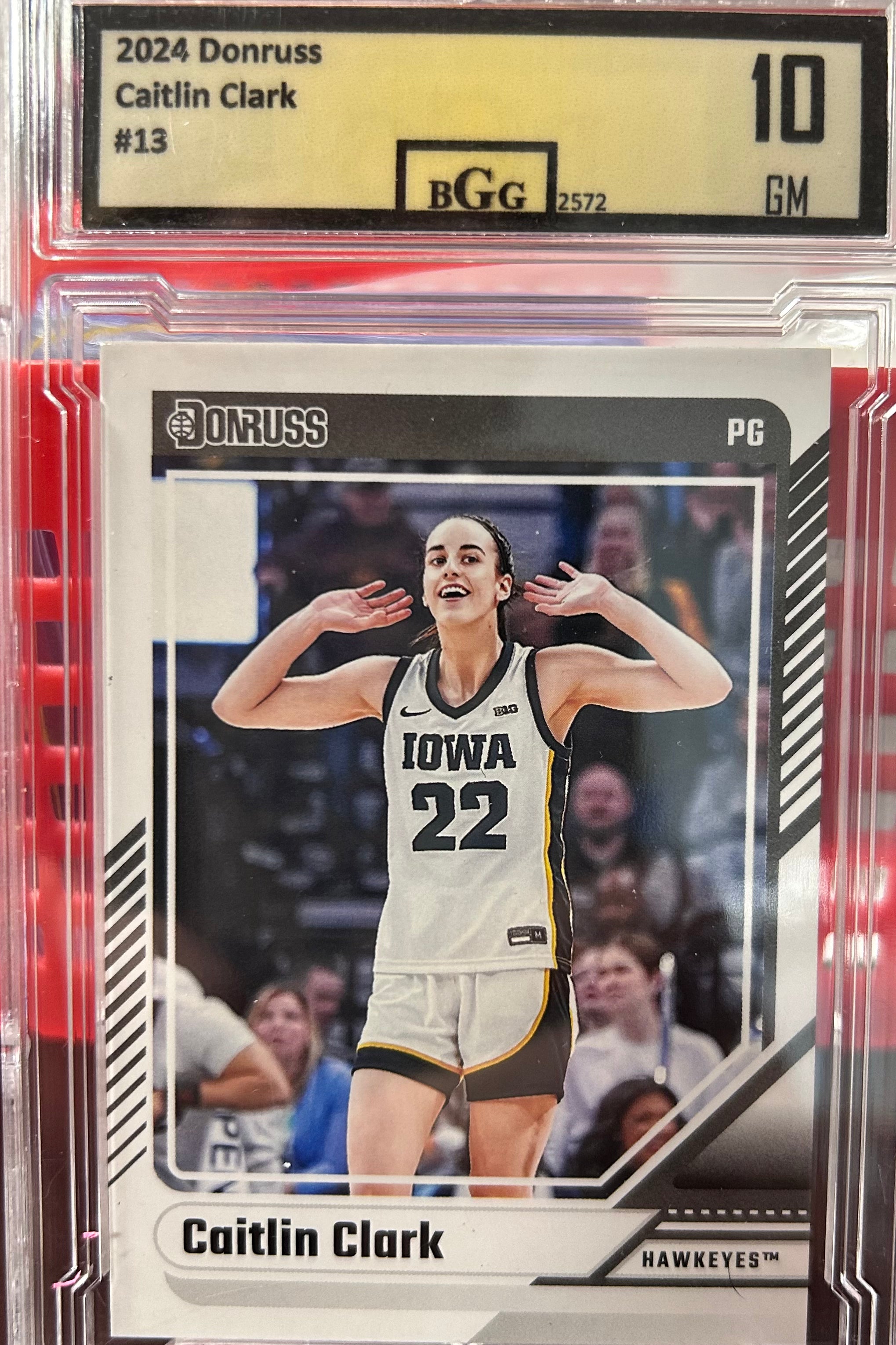 2024 Caitlin Clark #13 Donrus GM 10