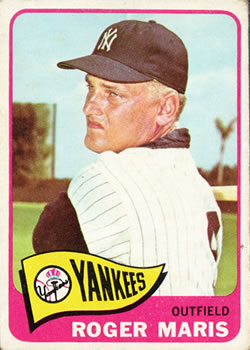 1965 Topps #155 Roger Maris PSA 8.5