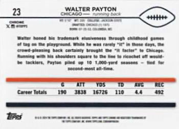 2024 Topps Chrome #23 Walter Payton Sepia Refractor