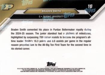 2025 Bowman U Now NCAA March Madness #16 Braden Smith BGS 10.0