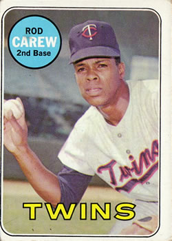 1969 Topps #510 Rod Carew PSA 8