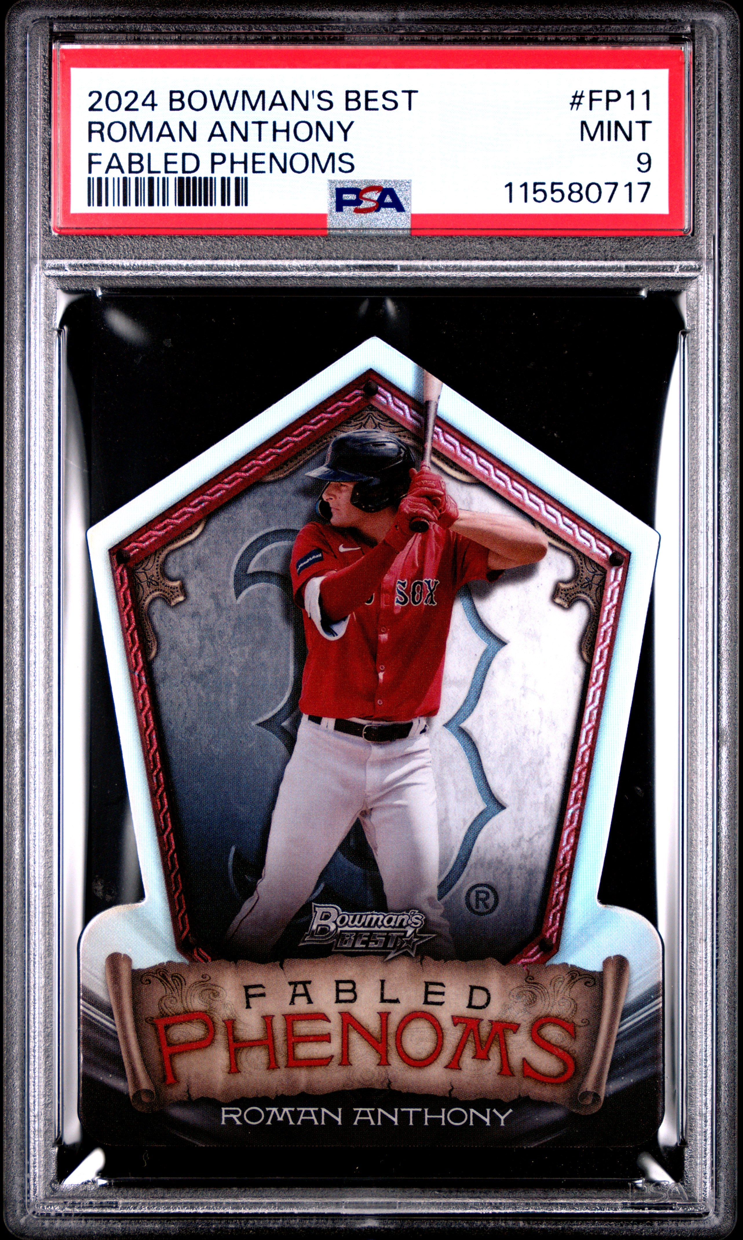 2024 Bowman'S Best Fabled Phenoms #FP11 Roman Anthony PSA 9