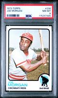 1973 Topps #230 Joe Morgan PSA 8