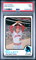 1973 Topps #595 Don Gullett PSA 7