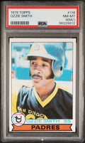 1979 Topps #116 Ozzie Smith PSA 8