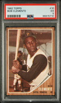 1962 Topps #10 Bob Clemente PSA 5