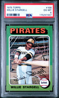 1975 Topps #100 Willie Stargell PSA 6