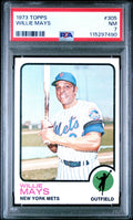 1973 Topps #305 Willie Mays PSA 7
