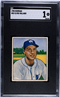 1950 Bowman #53 Clyde Vollmer SGC 1