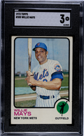 1973 Topps #305 Willie Mays SGC 3