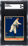 1933 Goudey #103 Earl Combs SGC 3