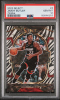 2022 Panini Select #8 Jimmy Butler Zebra PSA 10