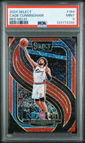 2024 Panini Select #164 Cade Cunningham Red Mojo PSA 9