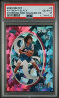 2023 Panini Select Select #8 Anthony Black Certified-Pink Cracked Ice PSA 10