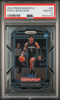 2022 Panini Prizm Monopoly #66 Paolo Banchero PSA 10