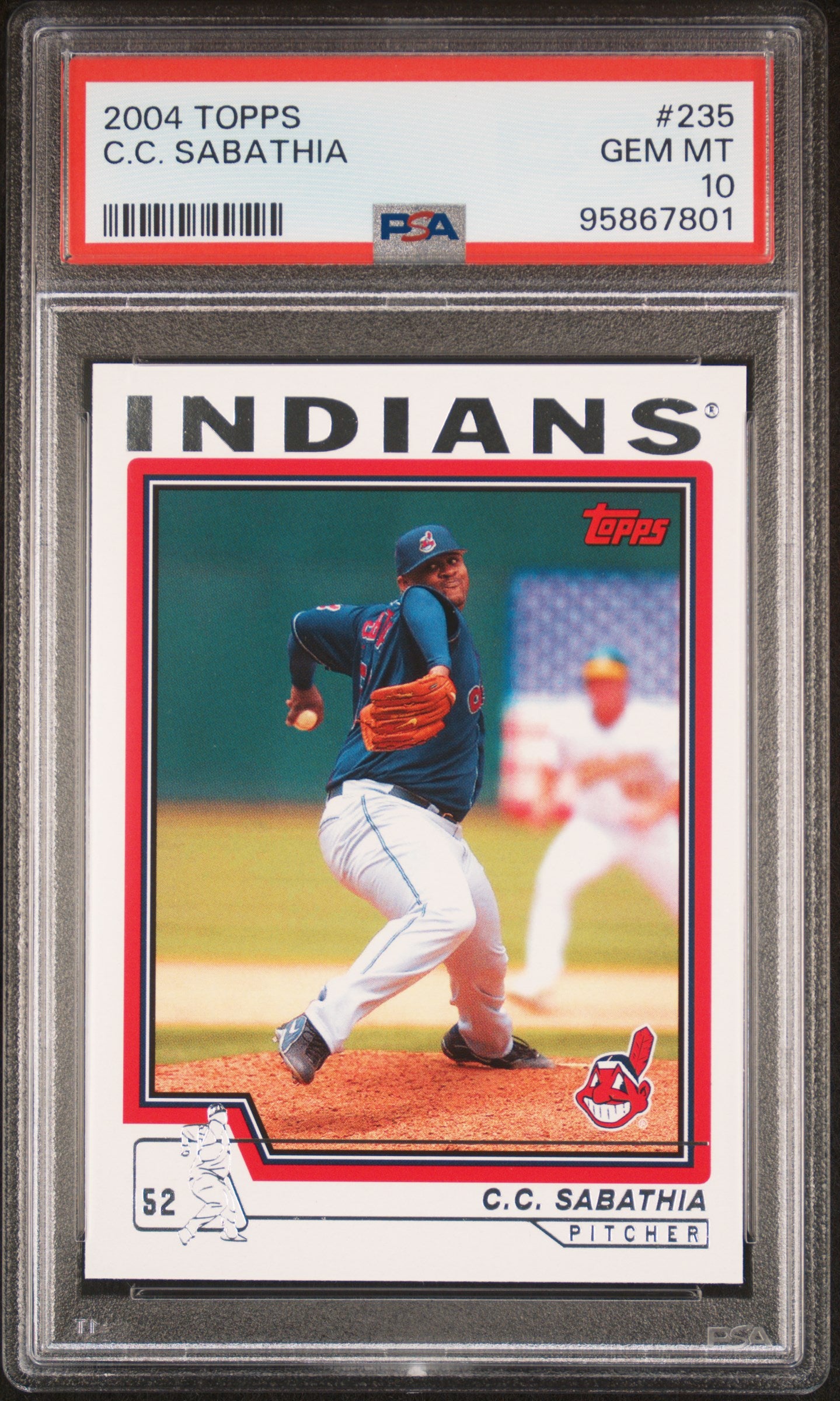 2004 Topps #235 C.C. Sabathia PSA 10