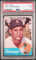 1963 Topps #115 Carl Yastrzemski PSA 3