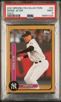 2021 Topps Brooklyn Collection #20 Derek Jeter Gold PSA 9