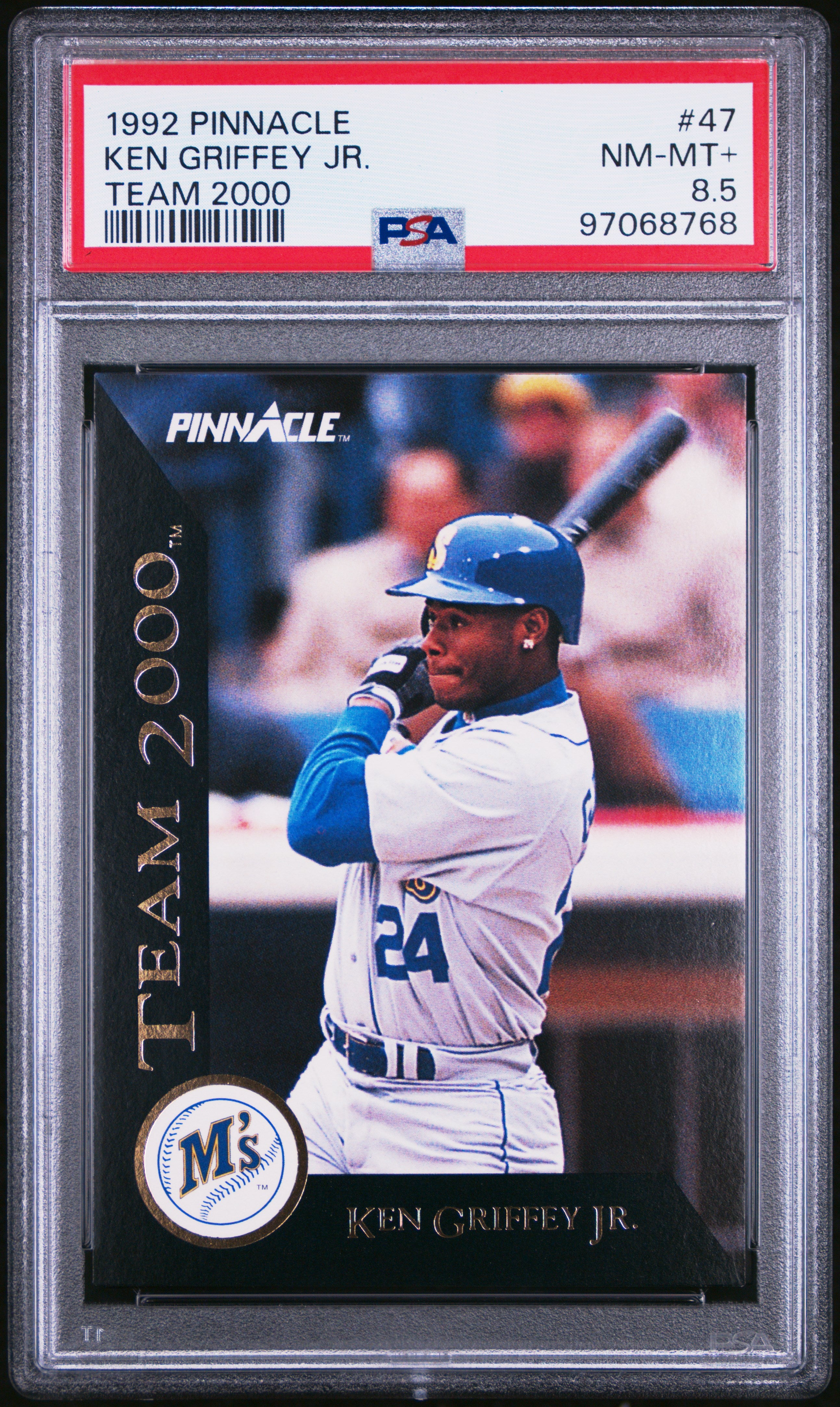 1992 Pinnacle Team 2000 #47 Ken Griffey Jr. Team 2000 PSA 8.5