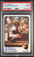 1973 Topps #142 Thurman Munson PSA 6