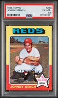 1975 Topps #260 Johnny Bench PSA 6.5
