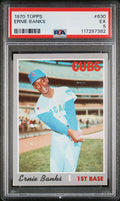 1970 Topps #630 Ernie Banks PSA 5