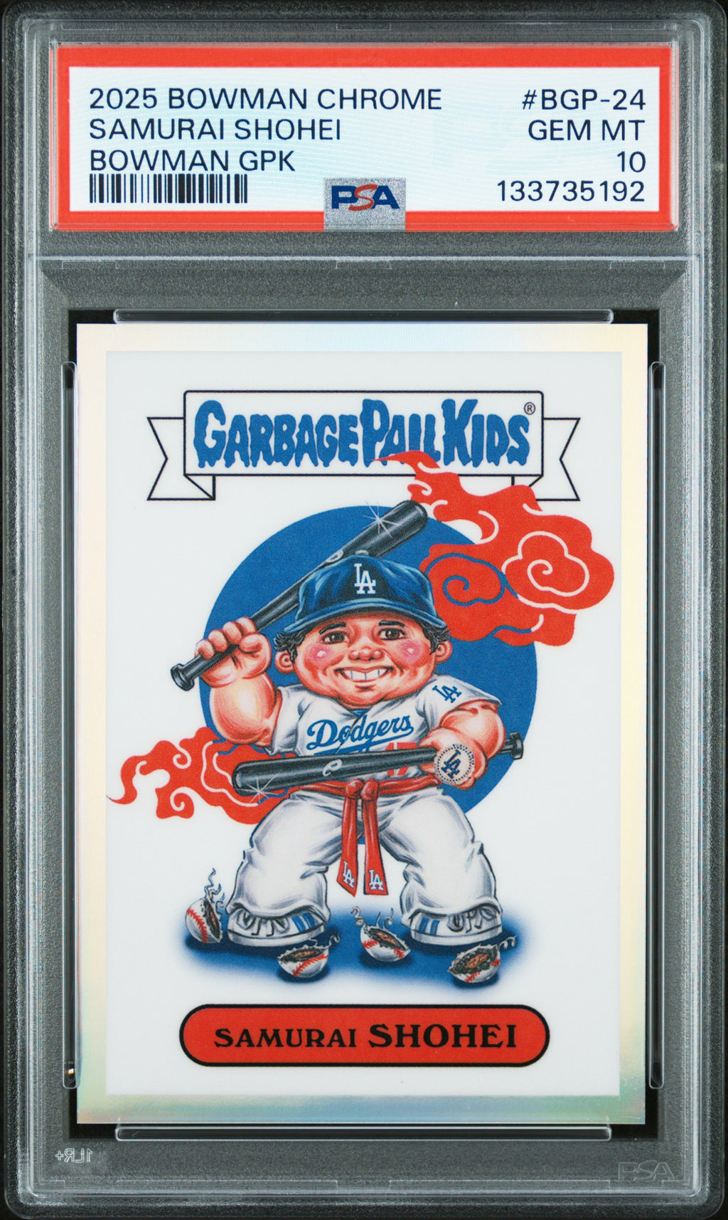 2025 Bowman Chrome Bowman Gpk #BGP-24 Samurai Shohei PSA 10