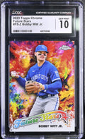 2023 Chrome #FS-2 Bobby Witt Jr. Future Stars CGC 10