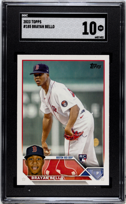 2023 Topps #185 Brayan Bello SGC 10