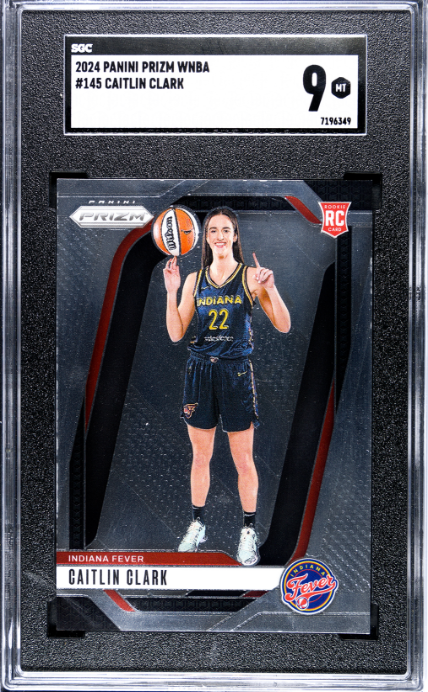 2024 Panini Prizm Wnba #145 Caitlin Clark SGC 9