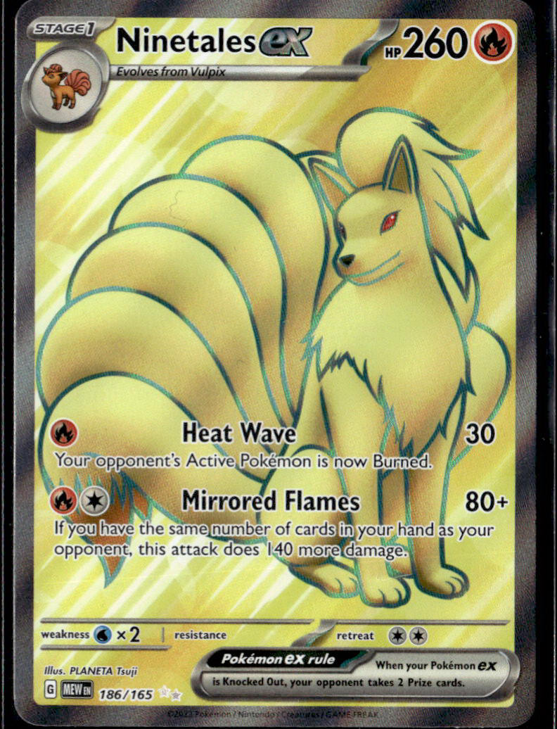 SV: Scarlet & Violet 151 #186/165 Ninetales ex
