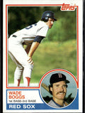 1983 Topps #498 Wade Boggs