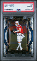 2024 Panini Select #27 Drake Maye PSA 8