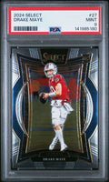 2024 Panini Select #27 Drake Maye PSA 9