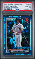 2024 Bowman Sapphire Chrome Prospects #BCP22 Roman Anthony PSA 10