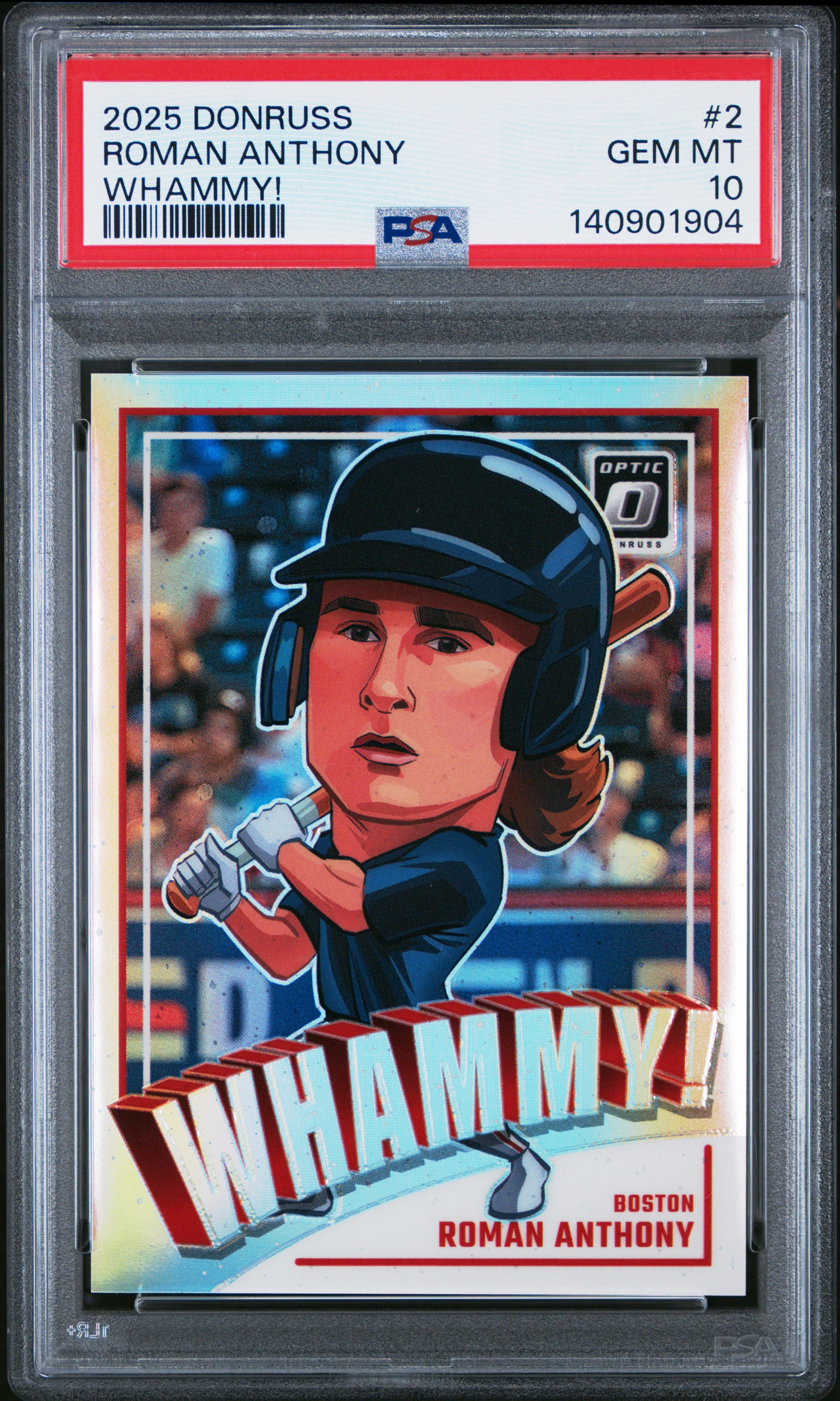 2025 Panini Donruss Whammy! #2 Roman Anthony Whammy! PSA 10