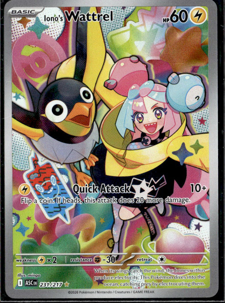 SV-P Promotional Cards #232/SV-P Iono's Wattrel
