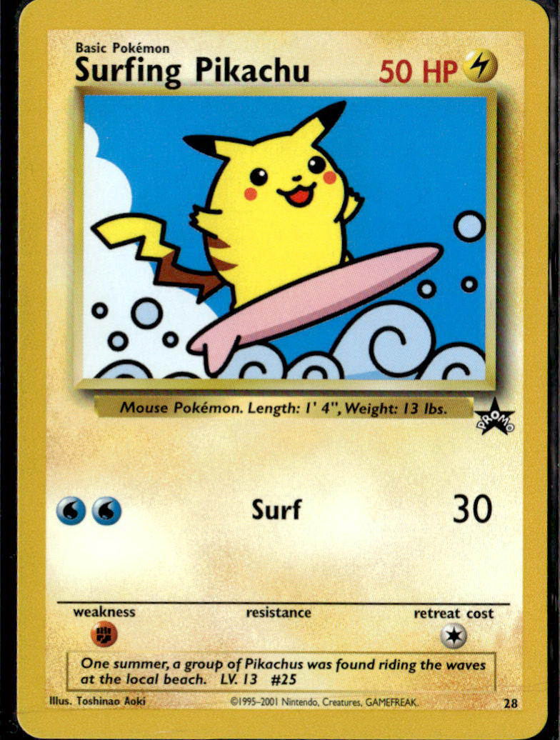 WoTC Promo #28/53 Surfing Pikachu
