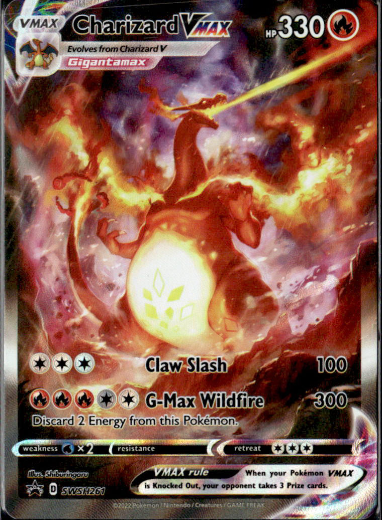 SWSH: Sword & Shield Promo Cards #SWSH261 Charizard VMAX