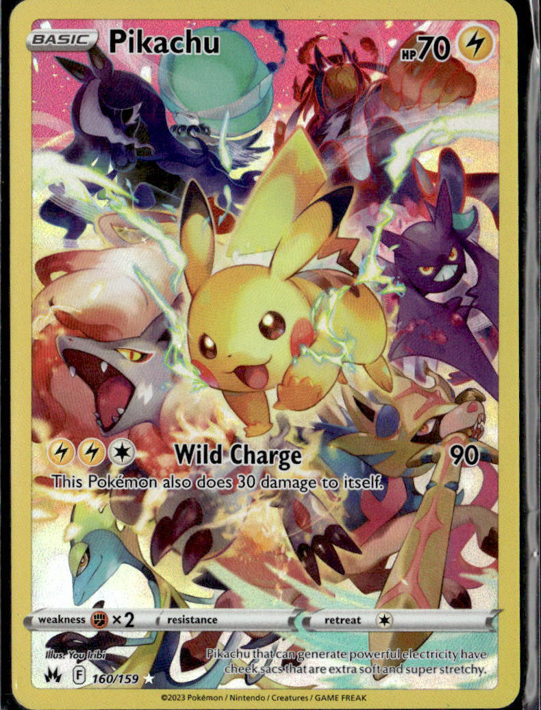 Crown Zenith #160/159 Pikachu (Secret)