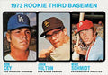 1973 Topps #615 1973 Rookie Third Basemen (Cey /Hilton/Schmidt) BVG 3.5