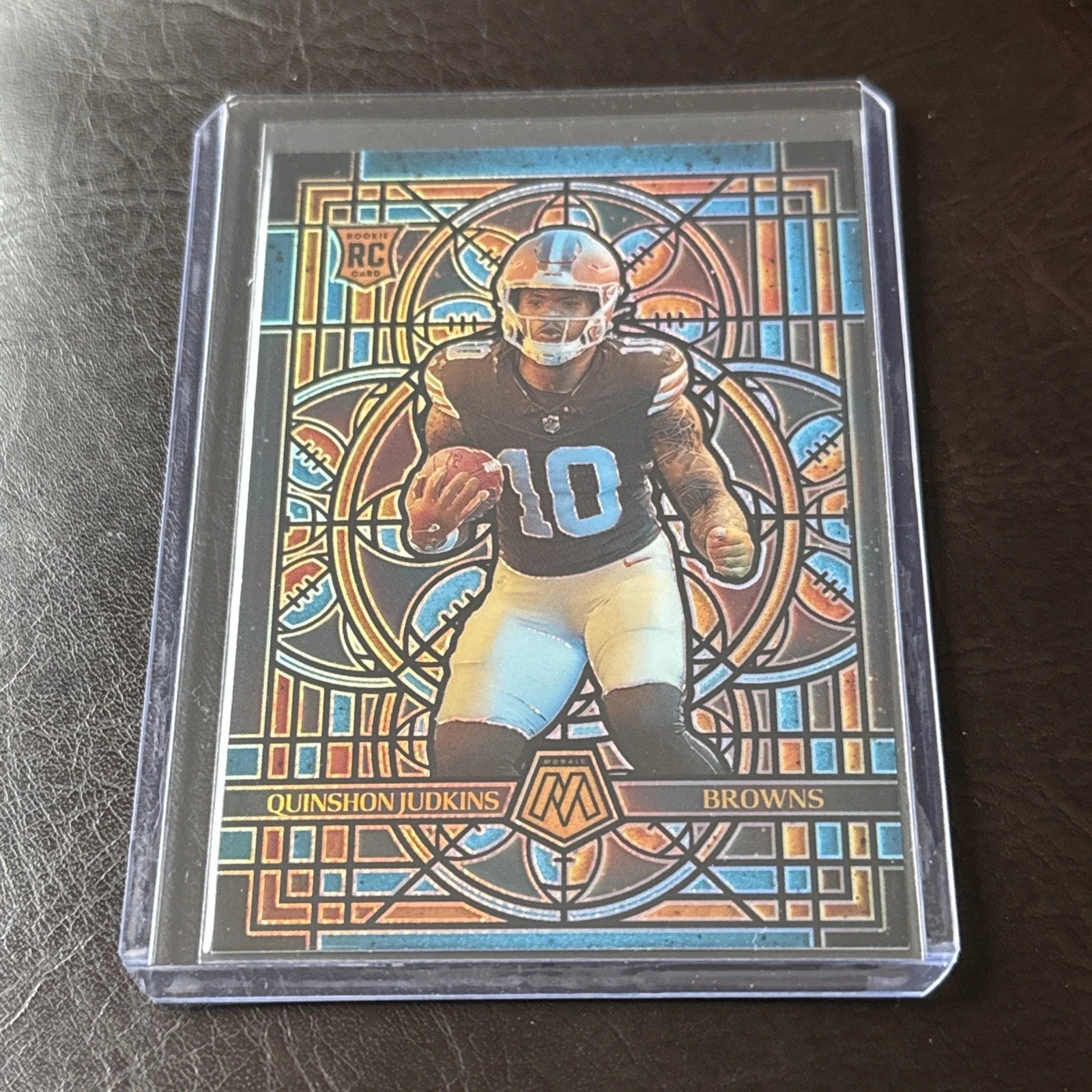 6 Quinshon Judkins 2025 Panini Mosaic Stained Glass Oversized