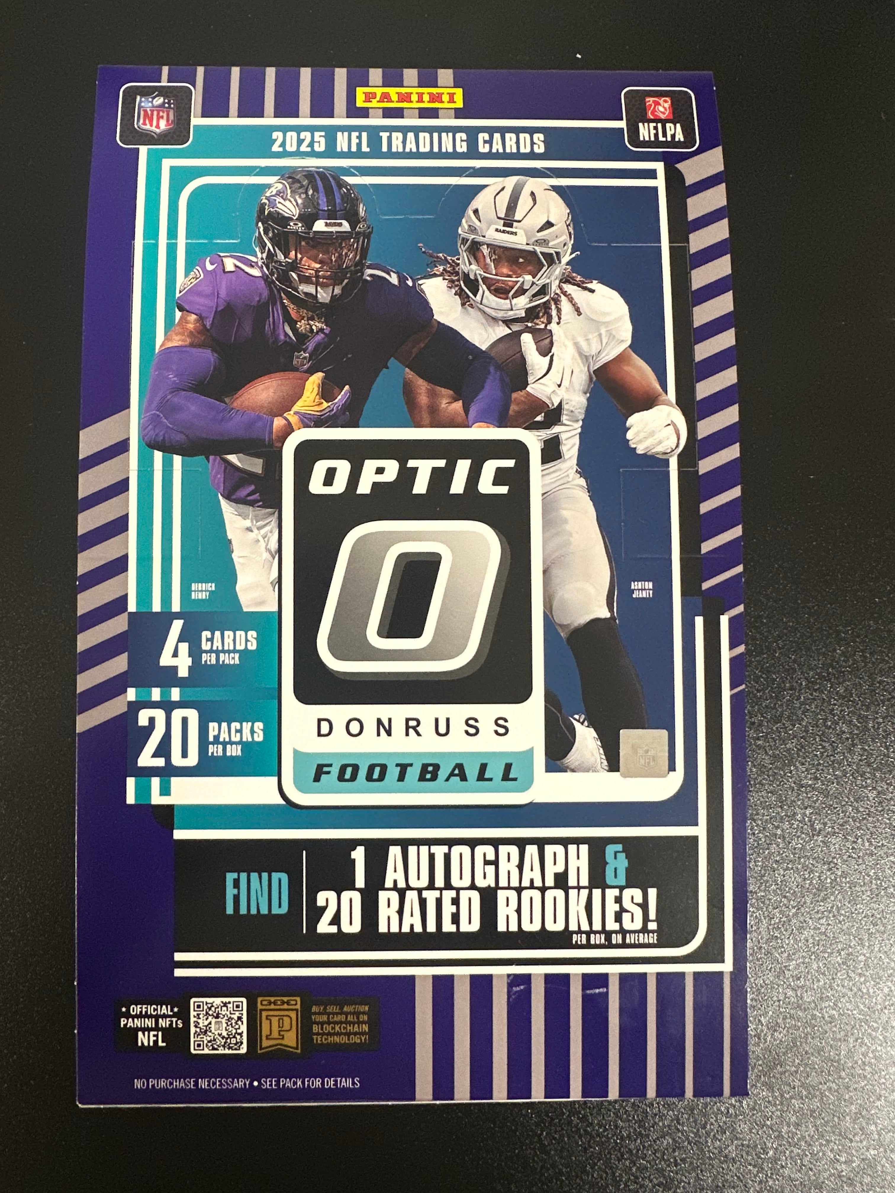 2025 Donruss Optic NFL Hobby Box