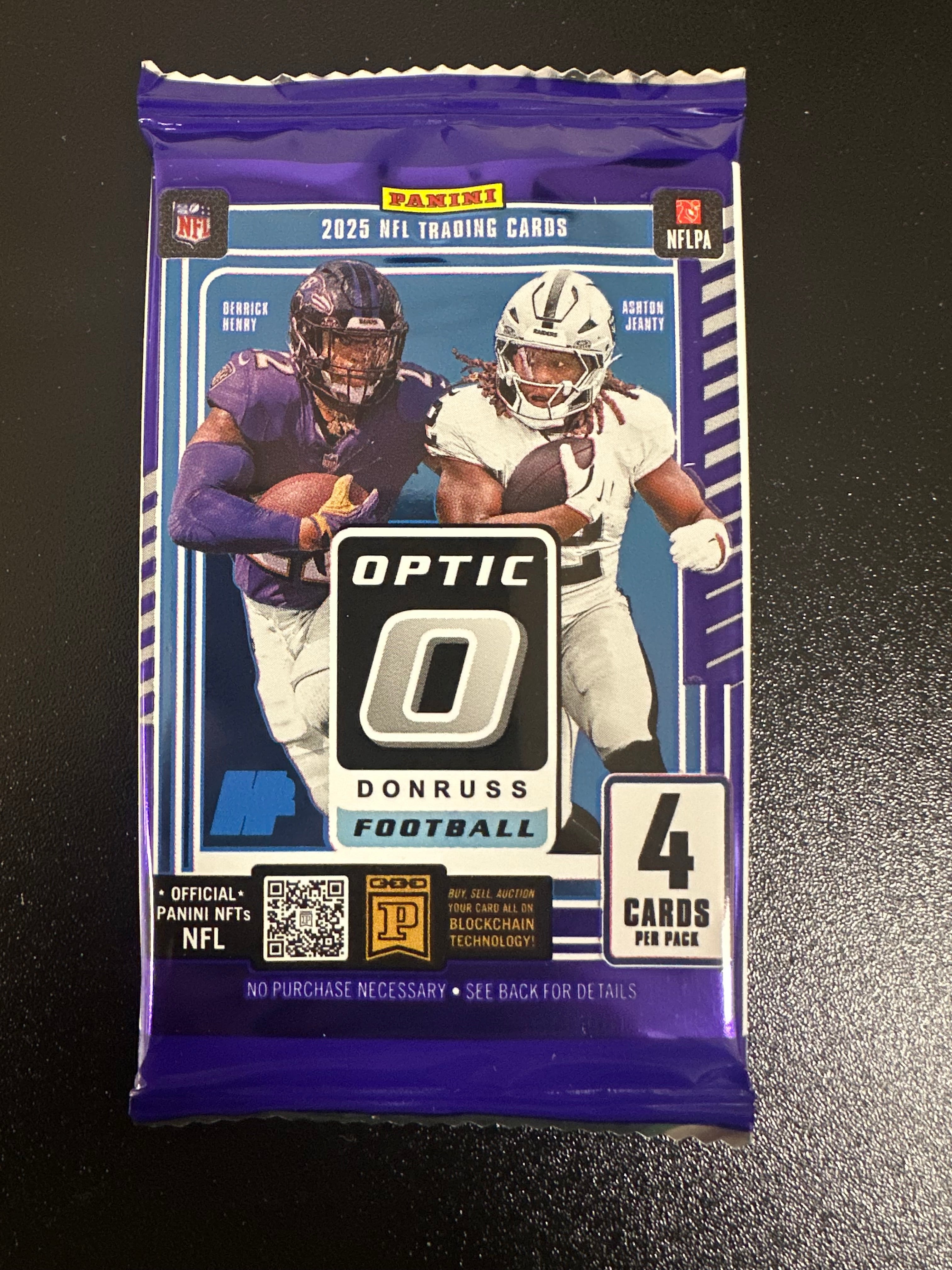 2025 Donruss Optic NFL Hobby Pack