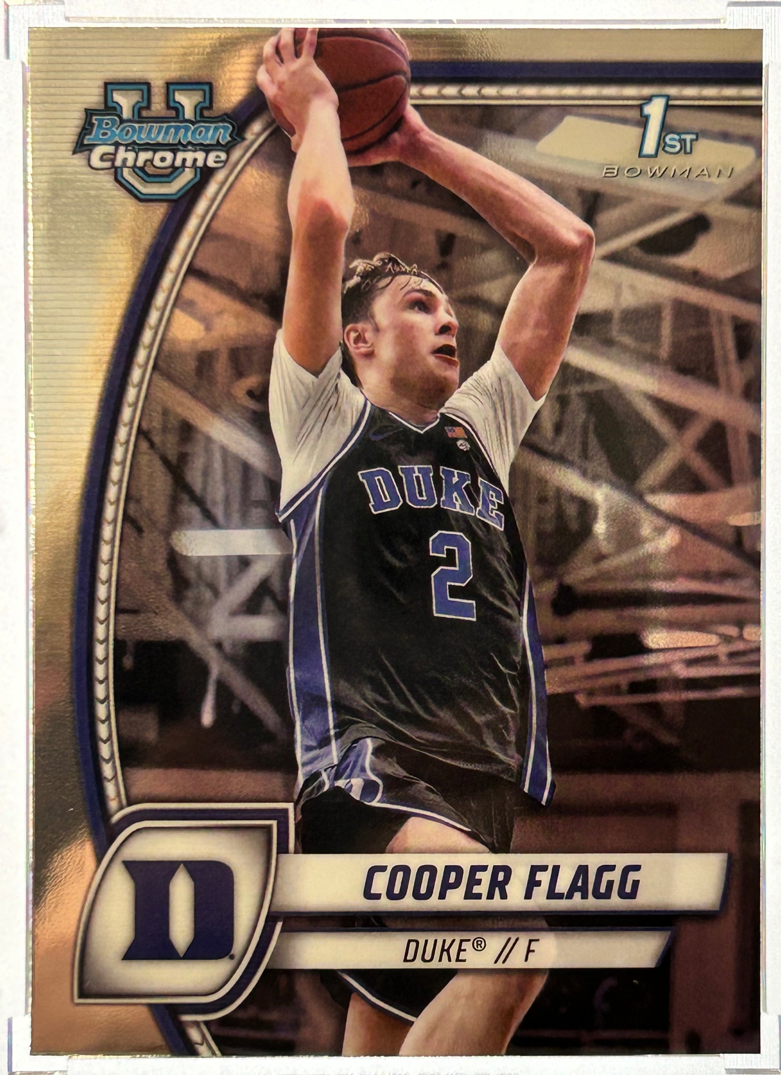 2025 Cooper Flagg #16 Topps Bowman Chrome Duke
