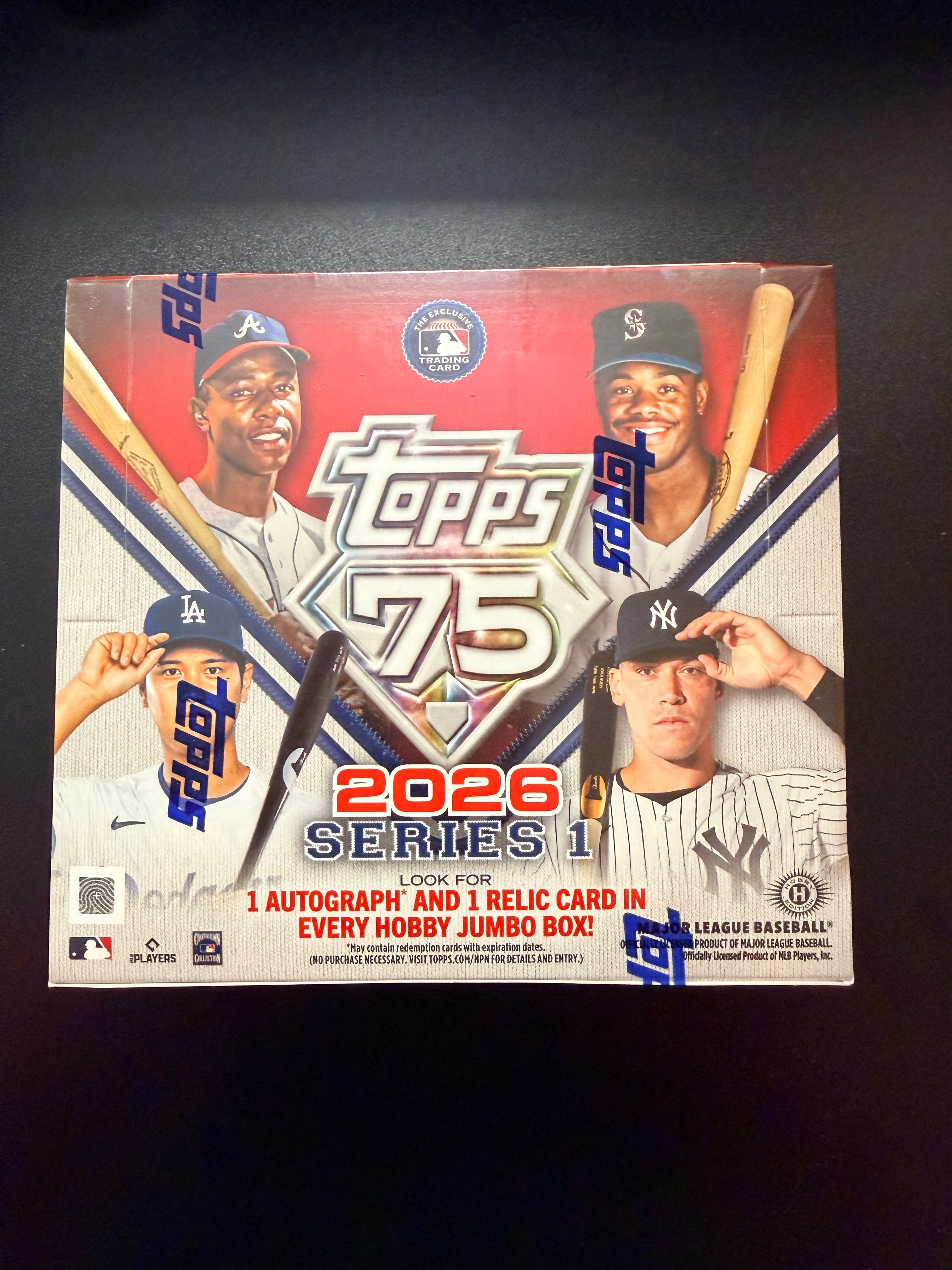2026 Series 1 Jumbo Hobby Box