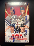 Topps 2026 Series 1 Hobby Box
